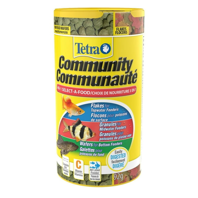 Tetra Community 3-in-1 Select-A-Food, Nutrition For All Aquarium Feeding Levels