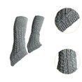 thumbnail image 6 of yotijay Figure Skating Leg Warmers Calf Socks Set for Winter Sports Activities Women Grey, 6 of 9