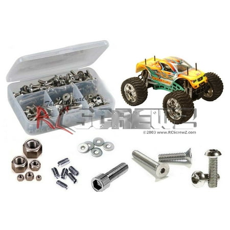 Cen Racing Differential - RC Screwz Stainless Steel Screw Kit for CEN Racing Genesis 7.7 GST #cen006