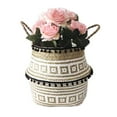 thumbnail image 4 of Nordic Woven Basket Plant Rattan Box Sundries Organizer Desktop Container Holder, 4 of 9