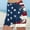 Red, variant on PEONAVET Womens 4th July Patriotics Shorts Workout Yoga Shorts USA Flag Shorts 4th of July Outfits Soft Stretch Cheerleader Shorts - Summer's Top Trends