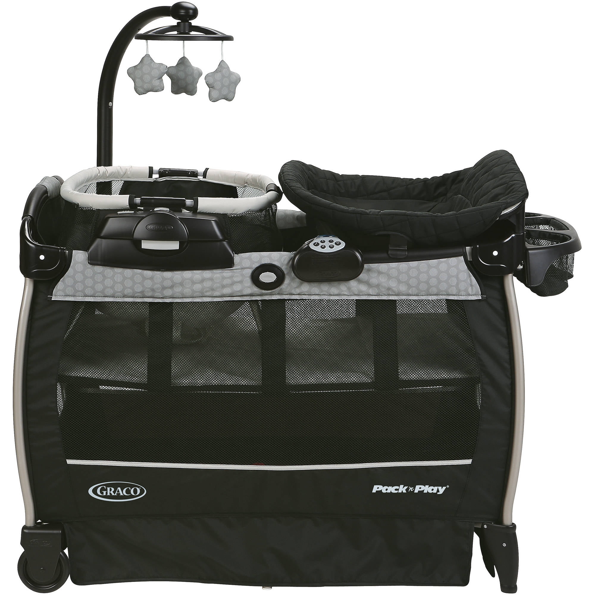 Graco Baby Pack N Play Nearby Napper Crib Bassinet Playard Sleep