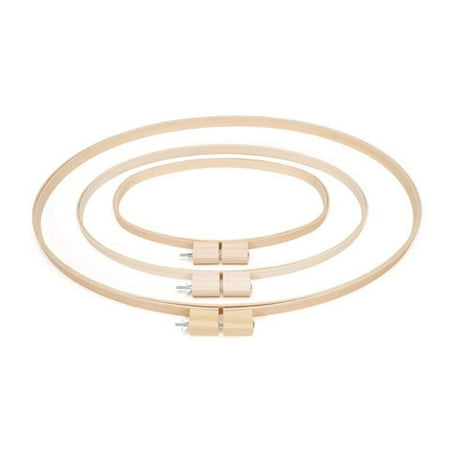 - Quilt Hoop Oval Wood 12X20In