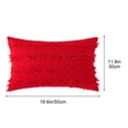 thumbnail image 3 of Pgyong Clearance! 2PCS Modern Solid Color Pillow Covers-Backrest Cushion Covers for Sofa,Bed & Home Decor, 3 of 6