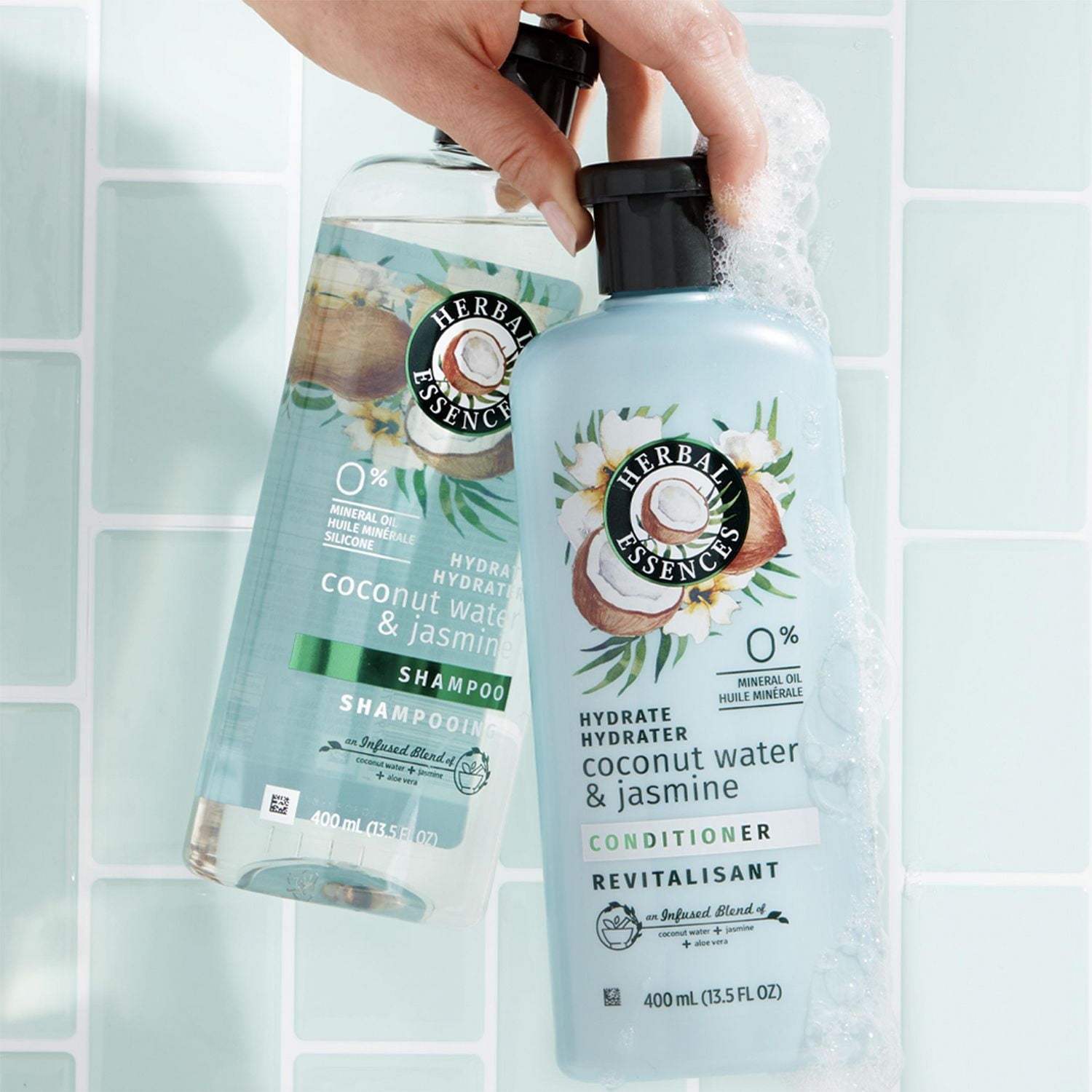 Revitalisant Herbal Essences Classics Hydrate Eau de coco et jasmin