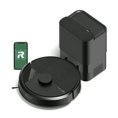 iRobot Roomba 105 Vac Robot Vacuum & AutoEmpty Dock - Self-Empties for 75 Days, Easy to use, Intense Power-Lifting Suction, LiDAR Navigation, Multi-Surface Cleaning, Cleans in Neat Rows