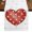 White Scarlet, variant on Table Runners 90 Inches Long Dress Scarves, Valentine's Day Farmhouse Coffee/Dining/Kitchen Table Runner for Living Room, Red Love Polka Dots Line Minimalist Beige 13x90 Inch
