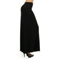 thumbnail image 2 of Moa Collection Women's Elegant High-Waisted Maxi Skirt  for Every Occasion, 2 of 4