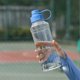thumbnail image 4 of Sports Water Bottle 1L Large Capacity Plastic Tritan Leakproof for Gym Outdoor Hiking Camping Heat Resistant Antidrop Semi Transparent Frosted, 4 of 6