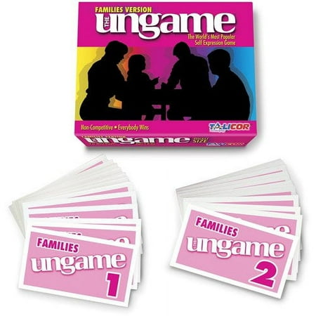 Pocket UNGAME Families - Fun and Educational Game for Kids - Ideal for Family, Parties, and Classroom Learning - Perfect for Educational Play, Strategy, and Learning