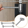 thumbnail image 2 of Door Hinge Adjustment Tool, Gap Adjusting Wrench, Double-Head Hinge Repair Tool, Portable Heavy-Duty, Easy Door Fixes, 2 of 6