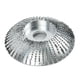 thumbnail image 3 of de Modelado de de Material Metálico, Práctico, Duradero y Estable de utilizar, No Producirá un Fenómeno de Temblor - Plata, Curvado En forma de arco Gloria Disco de molienda de amoladora angular, 3 of 9