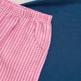 thumbnail image 5 of ZEHJUHAN Baby Boy Back to School Set Apple Embroidery Short Sleeve Lapel T-shirt Striped Shorts Outfit Blue，4Y, 5 of 7