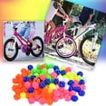 thumbnail image 2 of TIELUTT Spoke Beads Children's Children's Spoke Beads Spoke Decoration Rechargeable Bike Light Rear Street Bikes for Men the Patchwork Bike Kids Bike Headlight Signal Lights for, 2 of 8