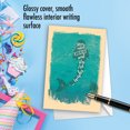 thumbnail image 5 of Mermaid Quotes - Kisses: Birthday Card Featuring Fantastic Underwater Wet Wishes, with Envelope. C6824FBDG, 5 of 6