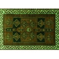 thumbnail image 1 of Ahgly Company Indoor Rectangle Persian Green Traditional Area Rugs, 2' x 5', 1 of 1