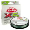 thumbnail image 5 of Berkley x5 Braid Fishing Line, Low-Vis Green, 30 lb Test Strength, 328 yd, 5 of 5