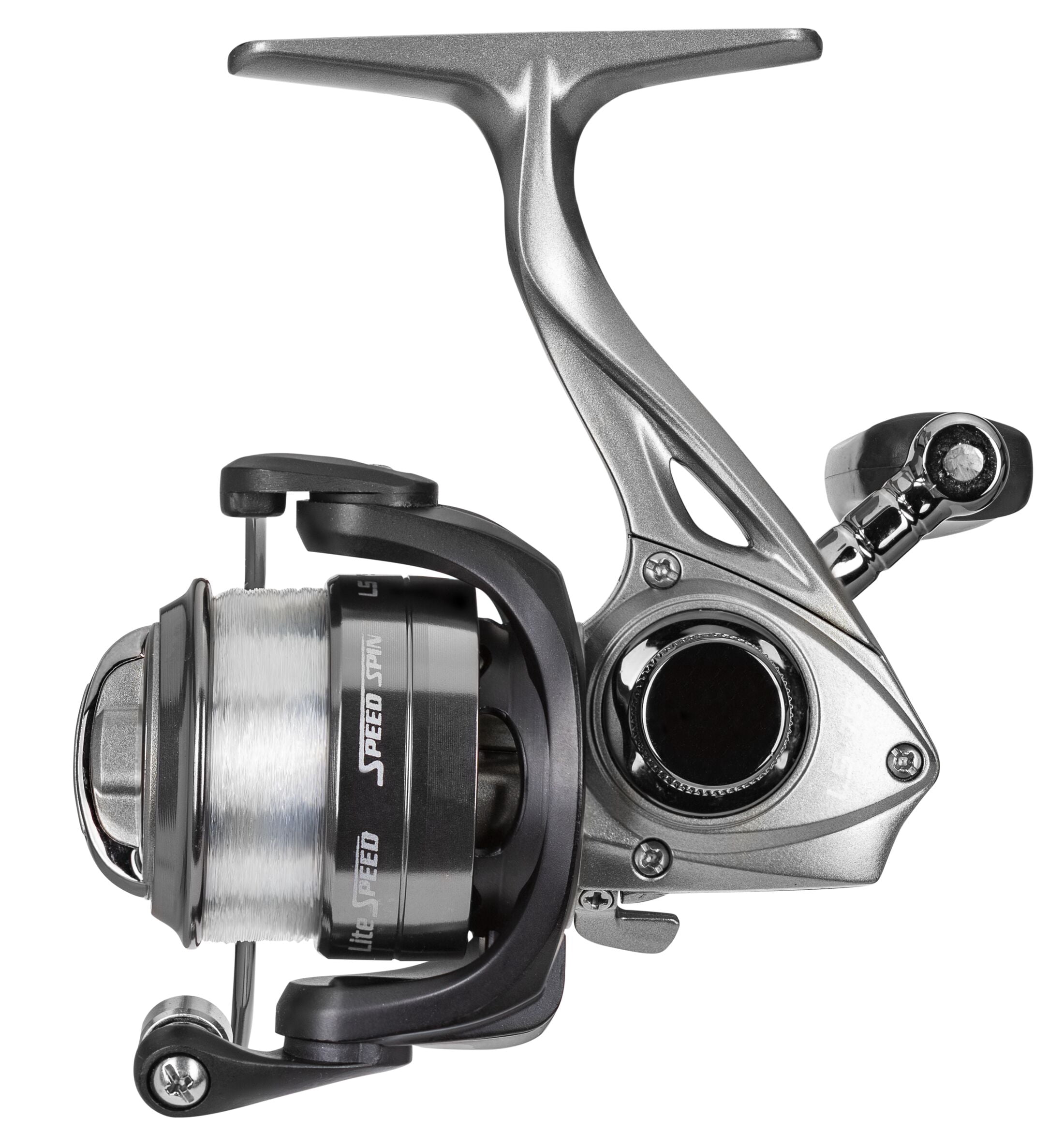 Lew’s Laser Lite Speed Spinning Fishing Reel, Size 50, 5.0:1 Gear Ratio, 6+1 Bearings (Clam Packaging)