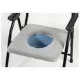 thumbnail image 3 of Cubierta de asiento de inodoro Estirable Sunnimix gris, 3 of 8