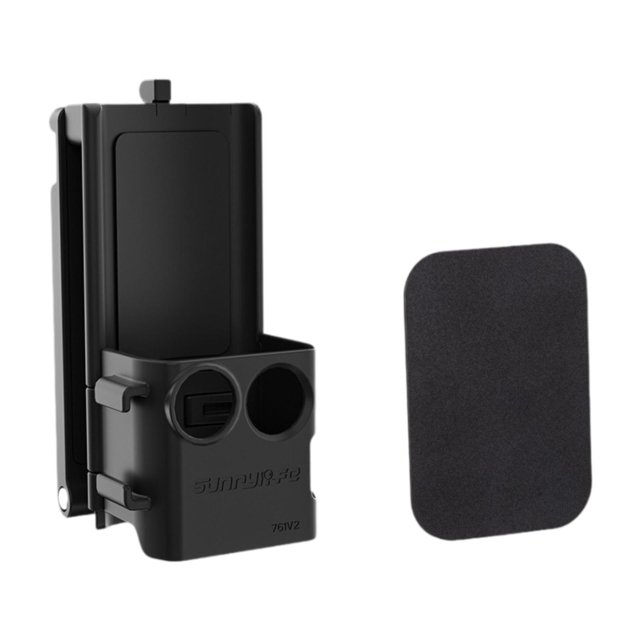 Bunblic Cold Shoe Expansion Bracket Camera Holder Base Sturdy Desk Stand Practical Adjustable Portable Installation Mount Black