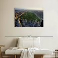 thumbnail image 2 of Elephant Stock Central Park Wall Art - Horizontal Canvas Wall Art - Living Room Wall Decor - Places Canvas - Gray And Blue Decor - 36" x 24", 2 of 8