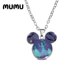 thumbnail image 3 of Colgante de mansión encantada de Halloween, collar con forma de cabeza de ratón, cúpula de cristal, foto impresa, joyería, regalos para Fans, novedad de 2022, 3 of 4