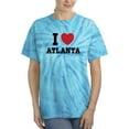 thumbnail image 1 of I Love Atlanta Tie-Dye Cyclone Women -Smartprints Designs, Female XX-Large, 1 of 2