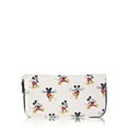 Disney Women's Mickey Mouse Zip Around Wallet, White