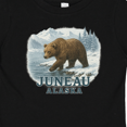 thumbnail image 4 of Inktastic Juneau Alaska Bear Scenic Wilderness Boys or Girls Baby T-Shirt, 4 of 5