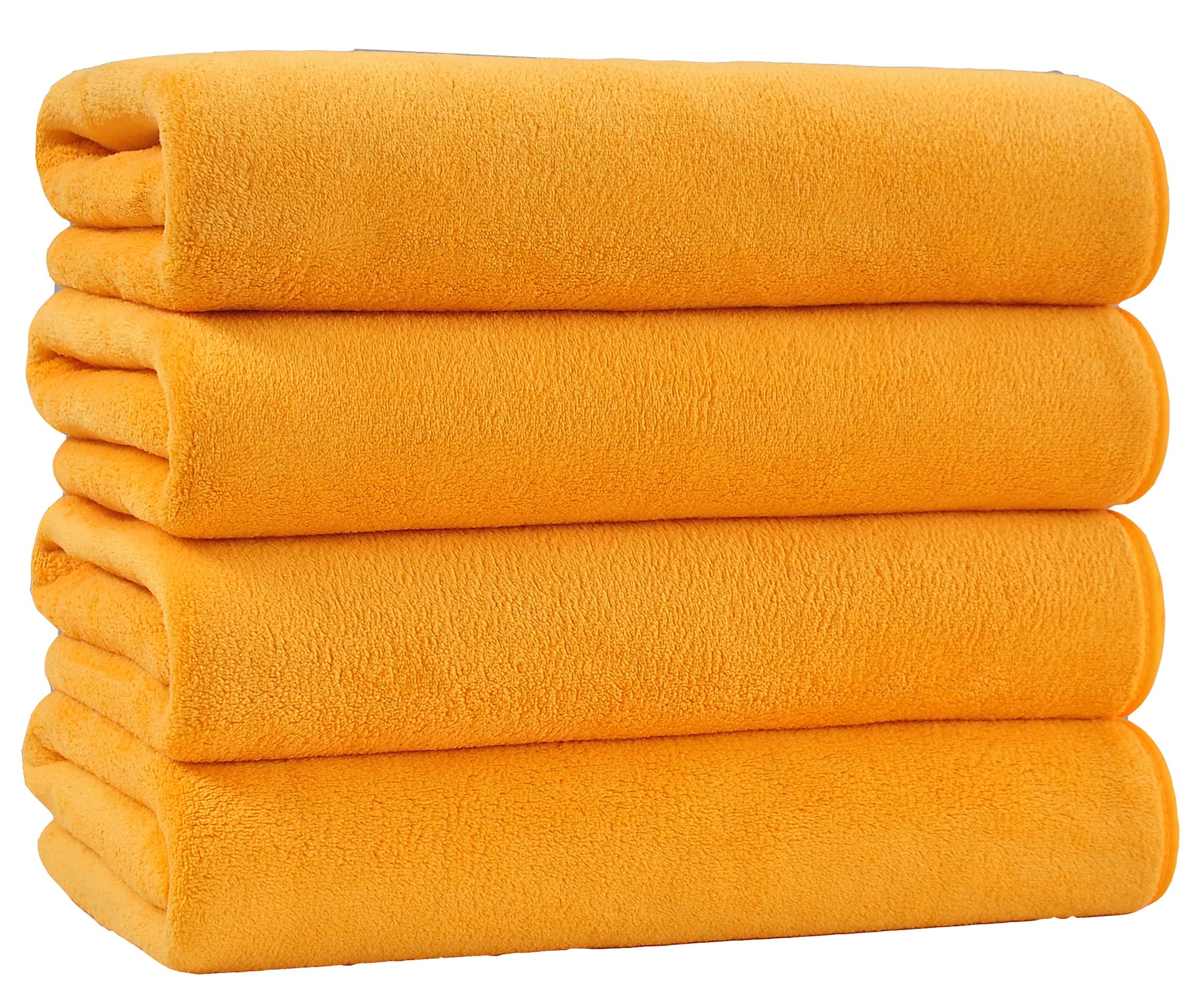 Graceaier Ultra Soft Bath Towel Set - Quick Drying -2 Bath Towels 2 Hand  Towels 2 Washcloths - Microfiber Coral Velvet Highly Absorbent Towel for  Bath Fitness, Bathroom, Sports, Yoga, Travel 