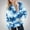 #43Blue, variant on Byworldtasic Womens Sweatshirts Hoodies for Women Tie Dye Oversized Sweatshirt Plus Size Loose Fit Cute Hoodie Drawstring Fall Pullover with Pocket