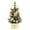 Golden, variant on 7.87" Golden Mini Artificial Christmas Tree with Basket & Pine Cones, Tabletop Decor & Holiday Gift for Home Display, Perfect Christmas Decoration Indoor & Outdoor