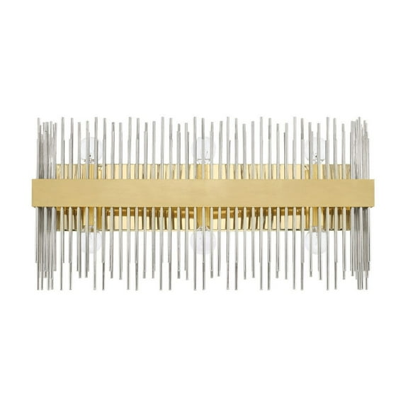 Capital Lighting - Lena - 6 Light Modern Bath Vanity Approved for Damp Locations