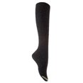 thumbnail image 2 of Meso Big Girl's Women's 5 Pairs Splendid Knee High Cotton Socks, Strong yet Soft, Cozy and Stylish Size 6-9 M158212 Black, 2 of 7