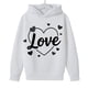 thumbnail image 3 of Sudadera con capucha y estampado de corazón de San Valentín, sudadera de manga larga para niños y niñas, chaqueta para niñas de talla mediana y grande., 3 of 7