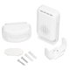 thumbnail image 1 of Wireless Welcome Doorbell with Motion Sensor and Infrared Detector, 5V Security Alarm, Micro USB, 1 of 5