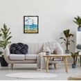 thumbnail image 2 of Stupell Industries Modern Blue Trees Landscape Painting Jet Black Floating Framed Canvas Print Wall Art, Design by Jacob Green, 2 of 6