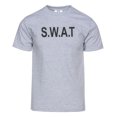 thumbnail image 1 of Camiseta de aplicación de la ley Gray Swat, L Law Shirts Camiseta de manga corta, 1 of 1