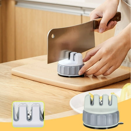 

SUWHWEA Multifunctional Knife Sharpener Suction Cup Sharpener Household Quick Sharpening Stone Fruit Knife Kitchen Knife Sharpening Tool On Clearance