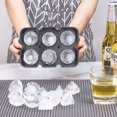 thumbnail image 4 of Bandejas para cubitos de hielo, moldes para bandejas de hielo para hacer varias formas de hielo para whisky, reutilizables, paquete de 2, 4 of 6