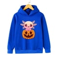 thumbnail image 1 of Axolotl-Sudadera con capucha de calabaza Kawaii para niños y niñas, ropa de calle de dibujos animados, Harajuku, Halloween, 1 of 3