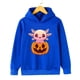 thumbnail image 1 of Axolotl-Sudadera con capucha de calabaza Kawaii para niños y niñas, ropa de calle de dibujos animados, Harajuku, Halloween, 1 of 3