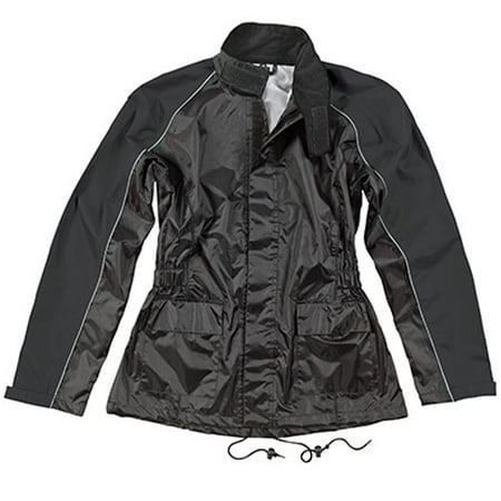 Joe Rocket RS-2 Womens 2-Piece Rain Suit Black XL