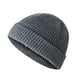 thumbnail image 1 of Gorro de punto unisex para invierno con pompón sintético - Gorro cálido de mezcla de lana, talla única, para hombres y mujeres adultos, 1 of 2