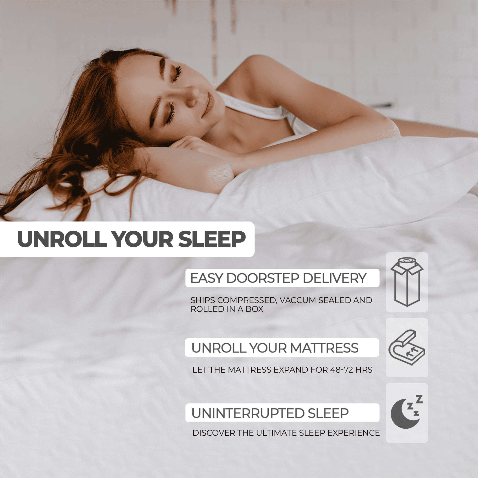 ViscoLogic Plus 7" Twin Size Medium Comfort Cooler Sleep Gel Memory Foam Mattress in a Box