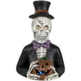 thumbnail image 2 of Northlight LED Lighted Skeleton with Jack-O-Lantern Halloween Decoration - 23.5", 2 of 9