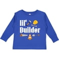 thumbnail image 3 of Inktastic Lil Builder Future Construction Worker Boys or Girls Long Sleeve Toddler T-Shirt, 3 of 5