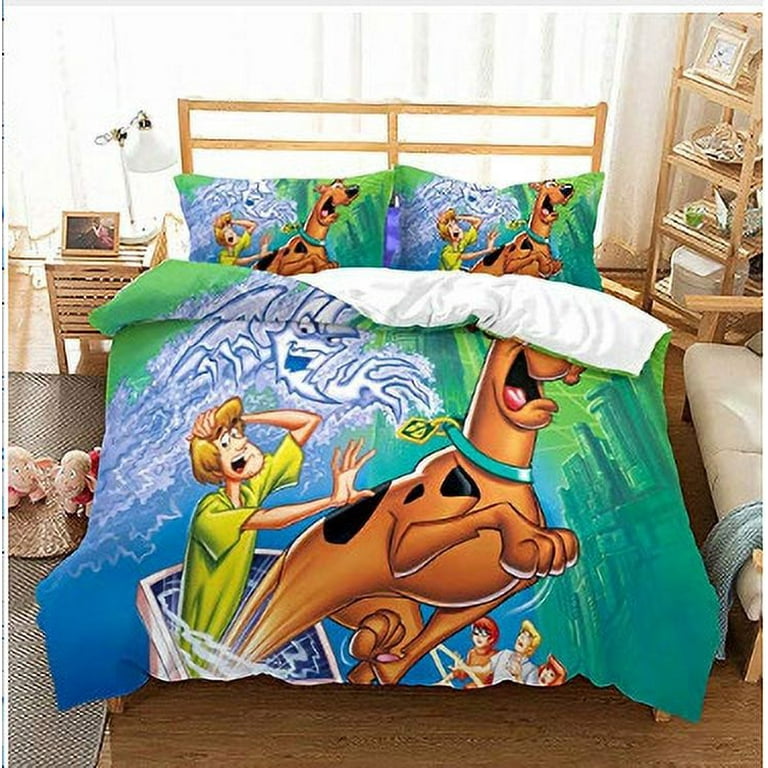 Scooby doo top quilt cover