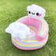 thumbnail image 4 of Sofá inflable pequeño para niños, artefacto para aprender a sentarse, silla para aprender a sentarse, a prueba de caídas, silla de comedor musical, taburete de baño, juguetes musicales, 4 of 5