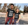 thumbnail image 4 of Couples Shirts Husband And Wife Shirts for Couples His And Hers Matching Set Man Black Small / Woman Red Medium, 4 of 7